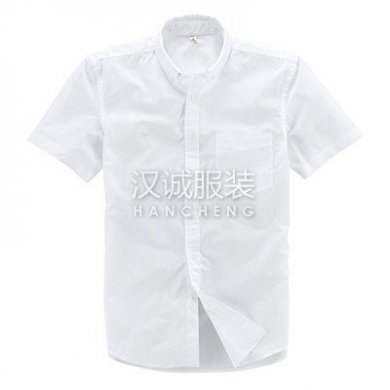 白衬衫,白色衬衫制作,白色短袖衬衫定制